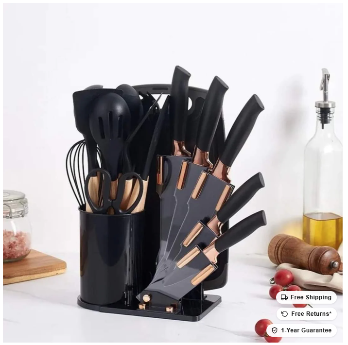 19-Piece Kitchen Utensil Set